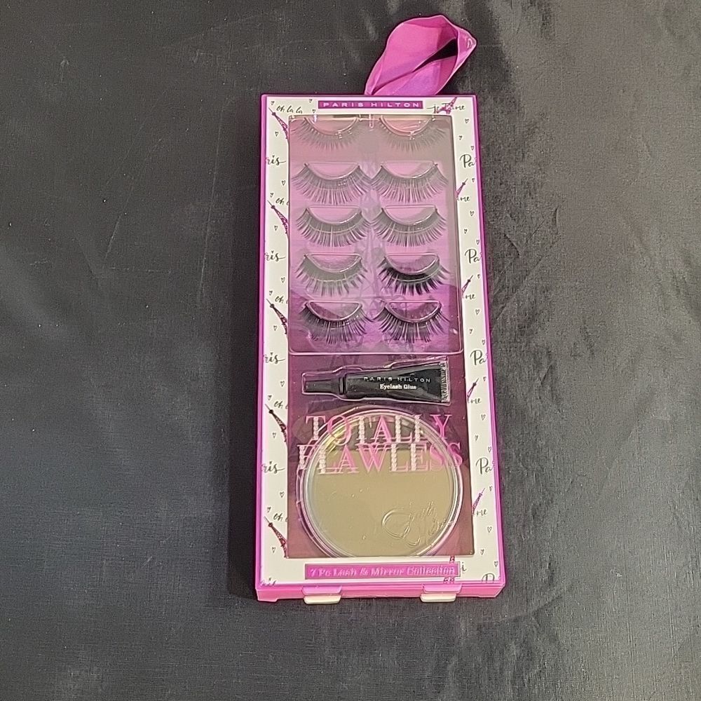 BRAND NEW TOTALLY FLAWLESS 7PC PARIS HILTON LASH& MIRROR WOMEN"S SETS - Picture 11 of 12